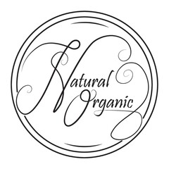 Poster - natural label