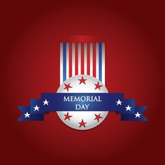 Sticker - memorial day