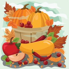 Sticker - thanksgiving poster