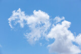 Fototapeta Niebo - Blue sky background with clouds