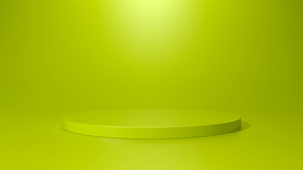 Wall Mural - 3d, 3d render, background, blank, design, display, empty, empty podium, exhibition, geometric, illustration, interior, isolated, light, object, pedestal, place, platform, podium, presentation, product
