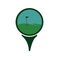 Wall Mural - golf design