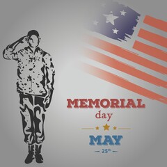 Wall Mural - memorial day