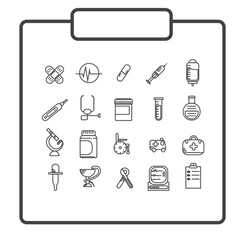 Sticker - doctor icons