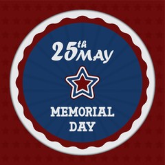 Sticker - memorial day