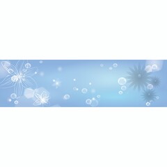 Wall Mural - floral template