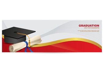 Sticker - graduation banner