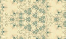 Yellow Green Kaleidoscope Patterned Background For Wallpapers