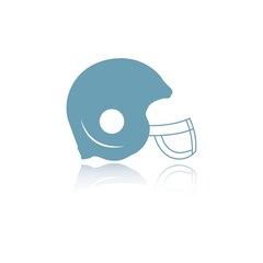 Sticker - sports helmet