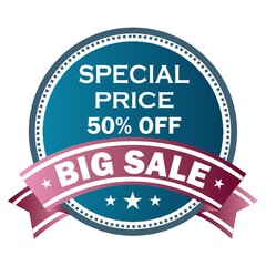 Wall Mural - big sale label