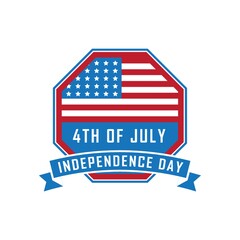 usa independence day banner