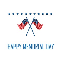 Poster - memorial day label