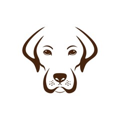 Canvas Print - simple dog design