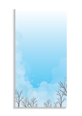 Wall Mural - sky banner