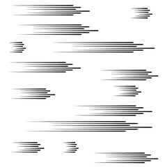 Wall Mural - Speed Lines in arrow Form . Vector Illustration .Technology  Logo . Design element . Abstract Geometric shape .