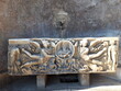 Piękna rzymska fontanna. Via dei Fori Imperiali , Roma