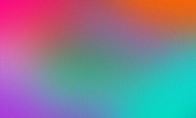 Blurred light colorful gradient and free space for text