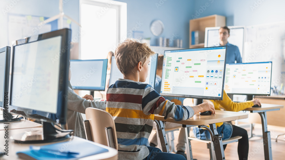 Elementary School Computer Science Classroom: Smart Little ...