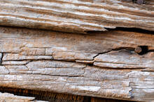 Old Wooden Texture Background Of An Abandoned Barn With Distressed Wood Planks And Rusty Nails Close Up ~WEATHERED~