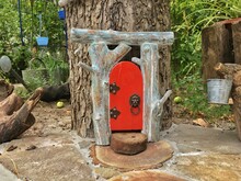Homemade Miniature Gnome Tree House
