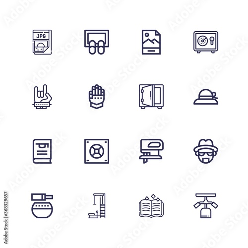 Fotografía Editable 16 png icons for web and mobile