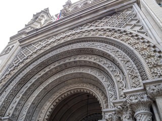 Sticker - Masonic temple entrance downtown Philadelphia