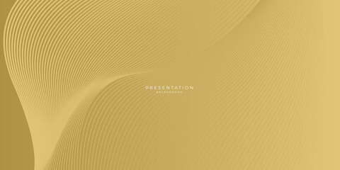 Brown yellow and gold abstract geometric frame background with golden sparkle element
