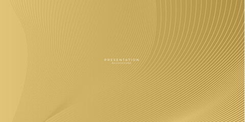 brown yellow and gold abstract geometric frame background with golden sparkle element