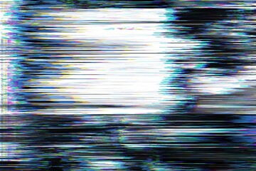 Wall Mural - glitch no signal background pixel noise, signal television.