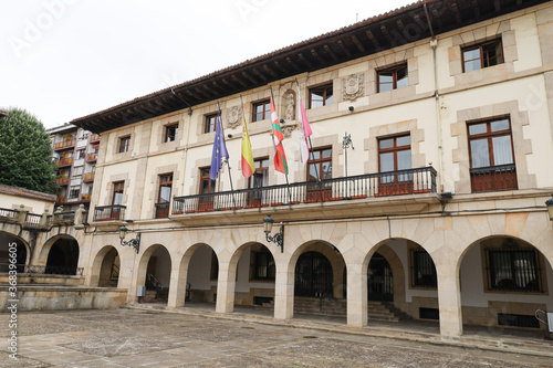 Fotomural Old town of Guernica in the Basque Country, Spain