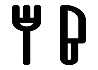 Fork & Knife Restaurant Icon