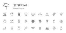 Spring Icons Set