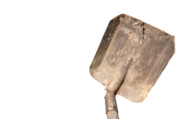 A broken shovel 