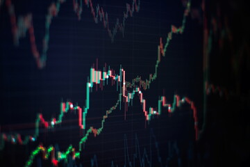 Working set for analyzing financial statistics and analyzing a market data. Data analyzing from charts and graph to find out the result.