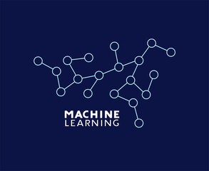 Poster - Creative design of machine learning illustration