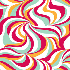 Wall Mural - Seamless sweet pattern