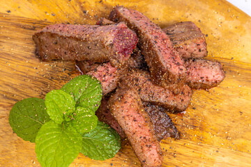 Fried steak