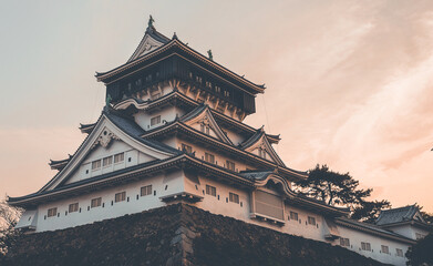 Japan Kokura Castle in Kitakyushu City.