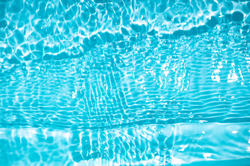 Sticker - Summer ice crystal clear water ripples