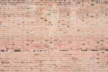 Red Brick Wall Texture For Background,Ready For Product Display Montage.