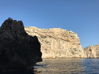 Wall Mural - capo caccia cliffs at alghero