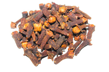 A picture of cloves with white background