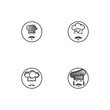 © Ony98 - Hat chef logo template