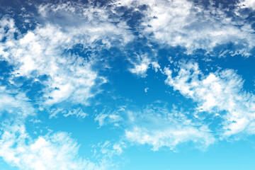 Wall Mural - blue sky with clouds