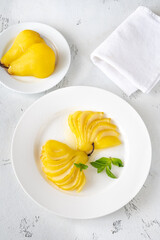 Wall Mural - Saffron Poached  Pears