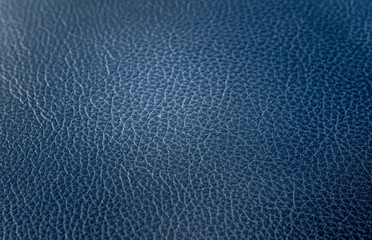 Wall Mural - blue artificial leather texture background