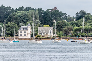 Wall Mural - house of the islands of the Gulf of Morbihan, in Brittany