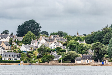 Wall Mural - house of the islands of the Gulf of Morbihan, in Brittany