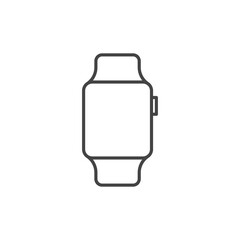 Wall Mural - smartwatch icon. watch symbol modern, simple, vector, icon for website design, mobile app, ui. vecto