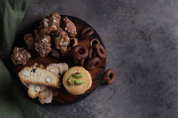 Sticker - traditional Italian cookies for dessert and treats